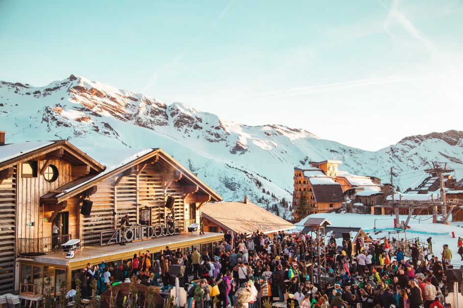 Après Ski in La Folie Douce