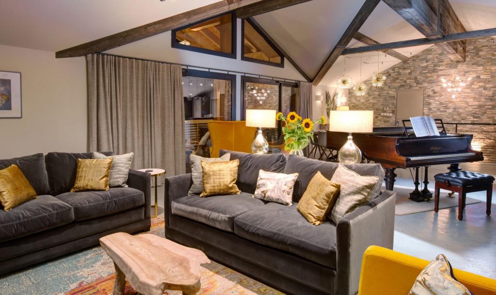 Open plan living area at 21 @ The View