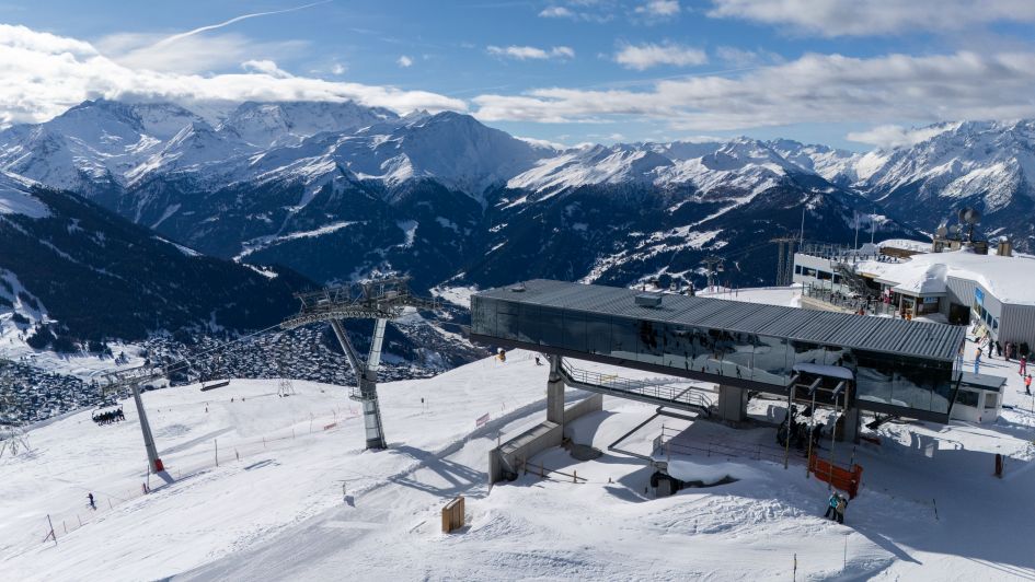Télémixte, Verbier4Vallees Télémixte Savoleyres section in Verbier