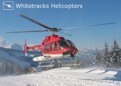 Whitetracks Helicopters Logo